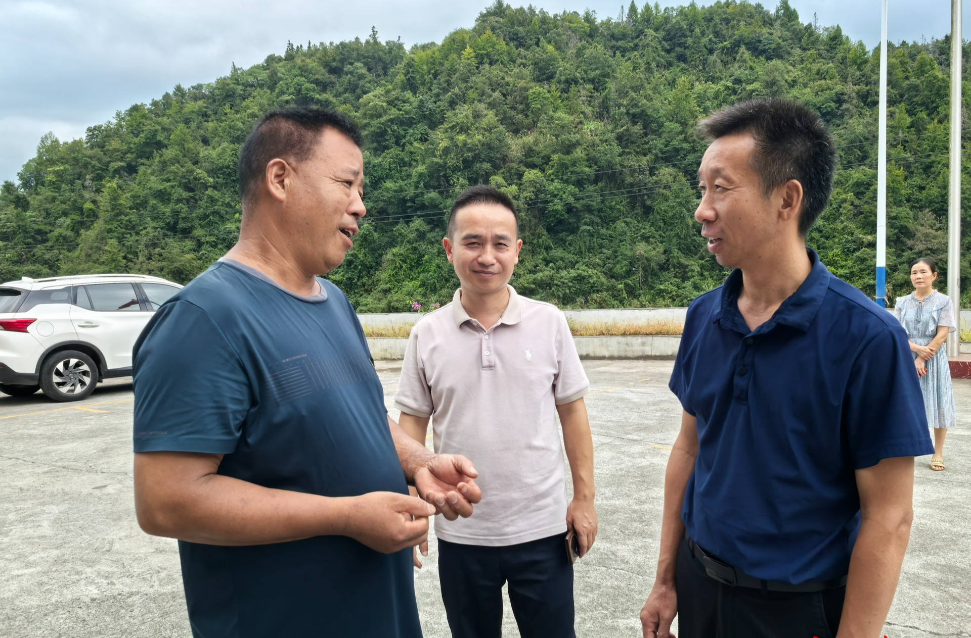 周立志調(diào)研雙塘街道 乾州街道鄉(xiāng)村振興工作