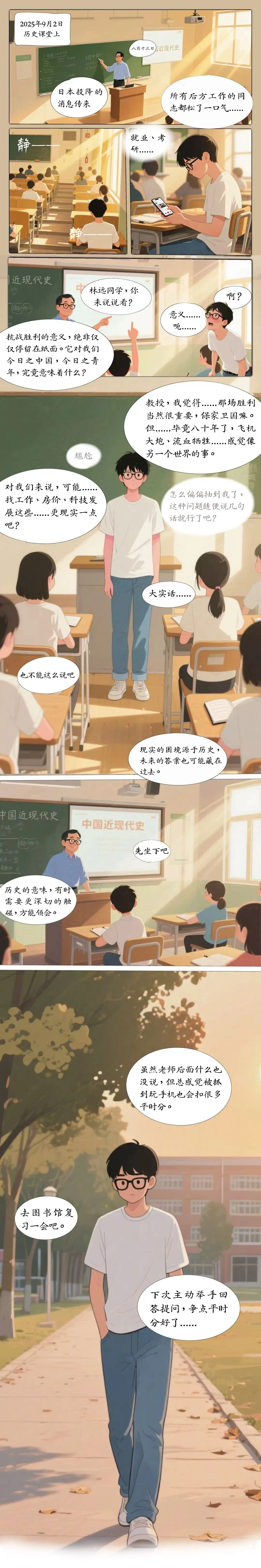 AI漫画 | 他穿越回去，接下了一个文牍员的任务……